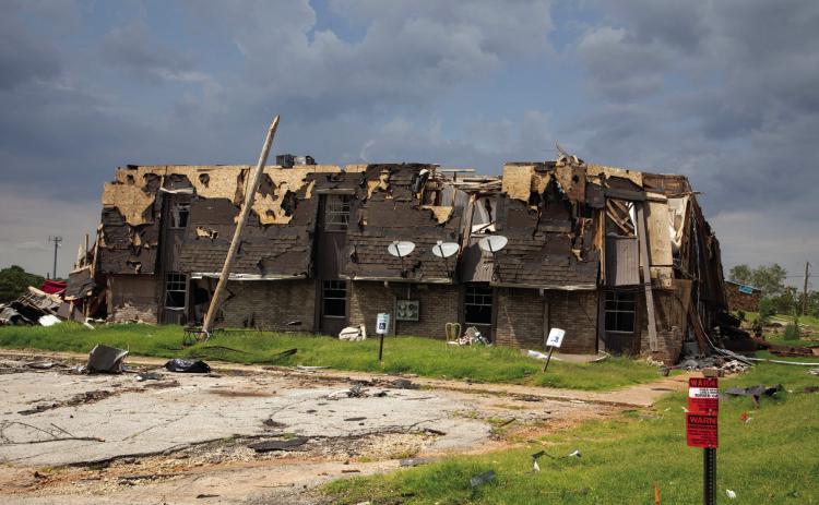 Cleanup ongoing from Sulphur tornado