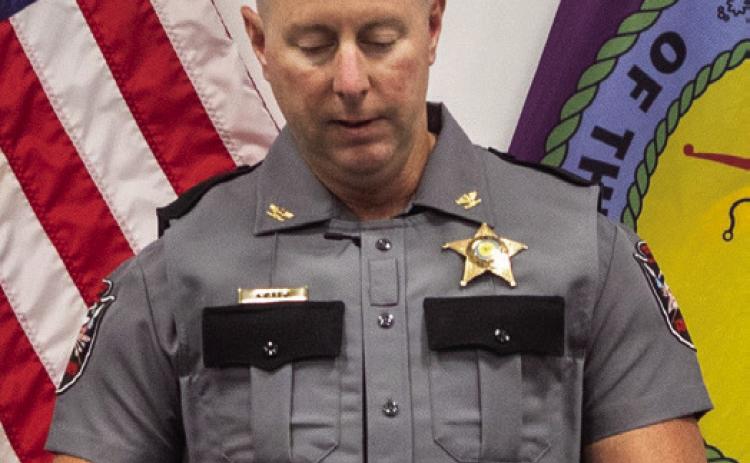 Jesse Petty will assume duties Nov. 22 as chief of the Durant Police Department. He is currently chief of the Choctaw Nation Lighthorse Police, a position he has held since 2021. Petty had previously been a Durant police o_cer for more than 21 years. Matt Swearengin | File photo