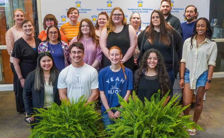 The seven graduates in either the Fall 2023, Spring 2024, or Summer 2024 commencement ceremonies are health and human performance major Alani Calahan of Arlington, Texas, elementary education major Olivia Carmona of Madill, vocal performance major Lauren Manon Gibson of Antlers, psychology major Doris Henderson of Ardmore, psychology major Kendra St. Clair of Durant, occupational safety and health major Lilly-Anna van Gaal of Idabel, and psychology major Rebecca Vinson of Marietta. Josh Manck | SE