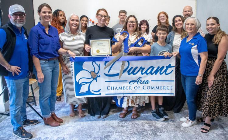 Sierra Haney Photography joined the Durant Area Chamber of Commerce and there was a ribbon cutting at her studio, at 143 W. Main St. Matt Swearengin | Durant Democrat