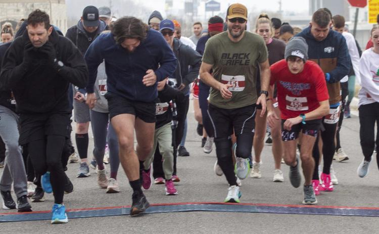 The second annual Durant West Merchants Association 5K and Fun run was Dec. 13 starting on Estelle Street. Matt Swearengin | Durant Democrat