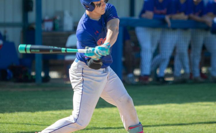 Senior Cole Robbins is returning to the Durant Lions baseball team this season. Matt Swearengin | Durant Democrat