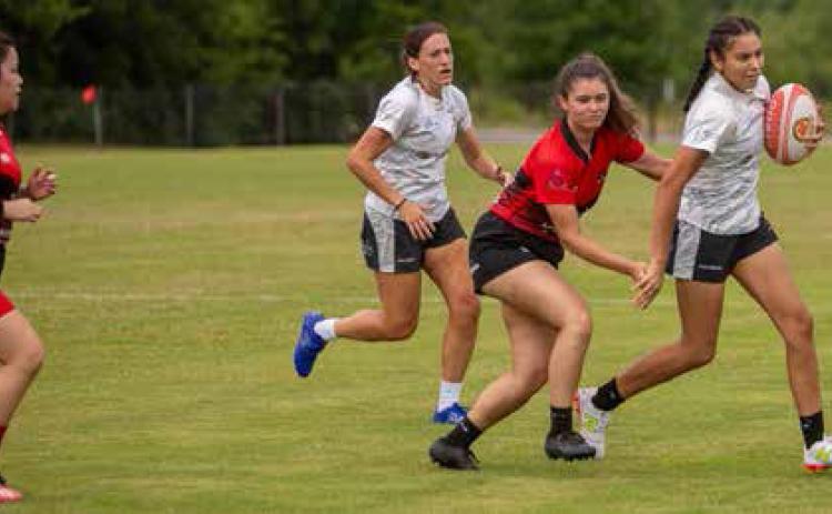 The Durant Sports Festival Choctaw 7s Rugby Tournament was Saturday at the Durant Multi-Sports Complex. The tournament is a Red River Rugby Conference qualifier that included five divisions, Men’s Qualifier, Men’s Open, Women’s Qualifier/Open and Men’s High School and Women’s High School. Matt Swearengin | Durant Democrat