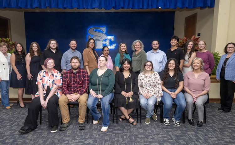 Southeastern McNair Scholars were honored at a recent banquet. Photo provided | SE
